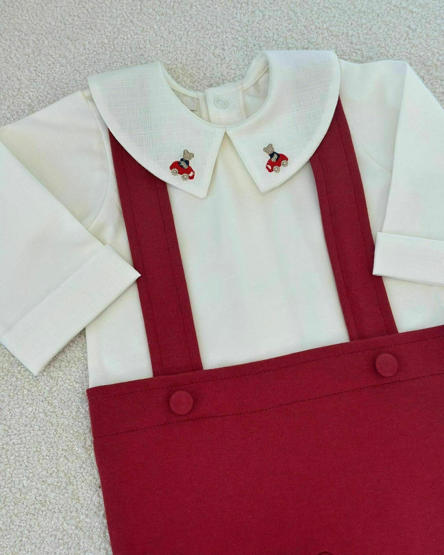 Macaquinho N Suspensório Ref: 34340