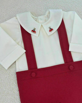 Macaquinho N Suspensório Ref: 34340