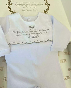 Macaquinho "Os Filhos São Herança..." Ref: 33389