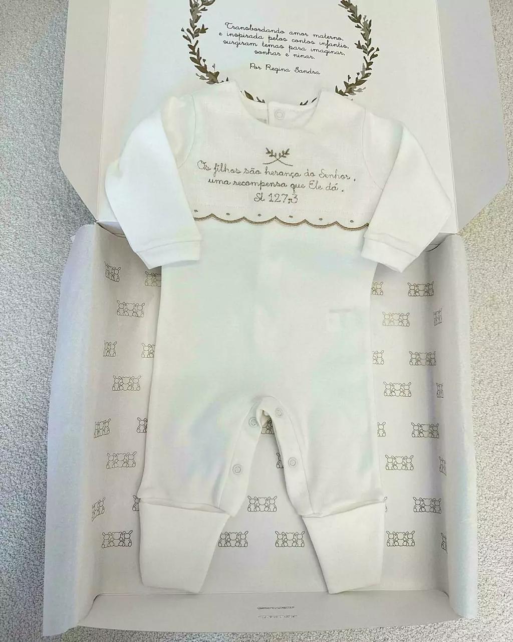 Macaquinho "Os Filhos São Herança..." Ref: 33389