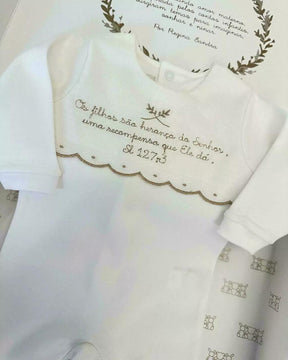 Macaquinho "Os Filhos São Herança..." Ref: 33389