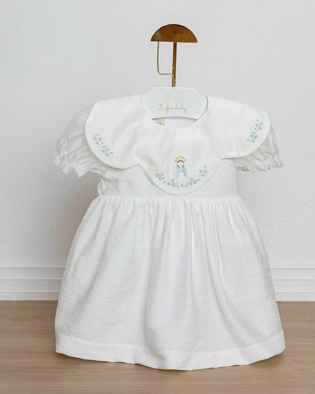 Vestido Batizado Nossa Senhora das Graças Ref: 39355