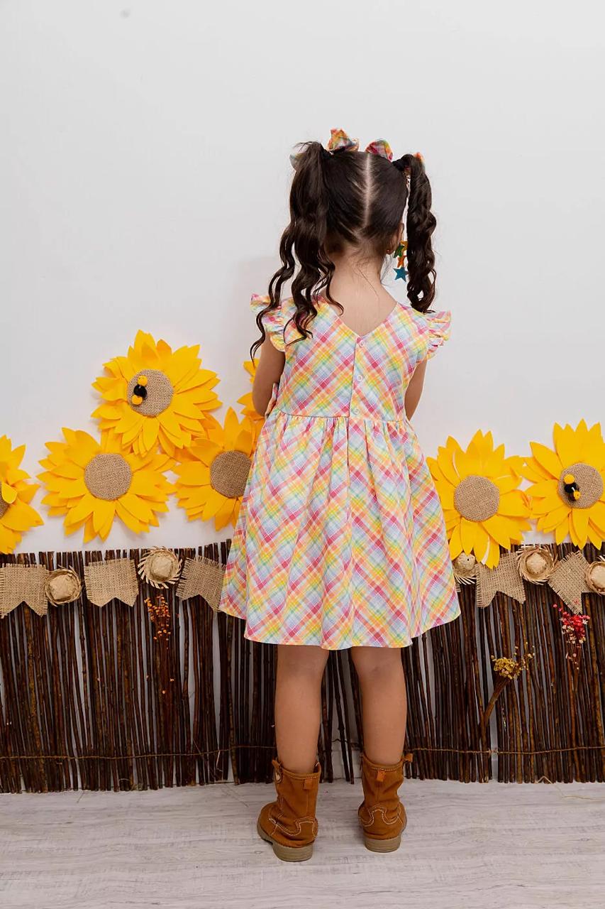 Vestido Laços Color Ref: 39334