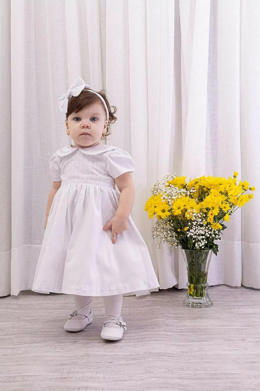 Vestido Batizado Nuvem Ref: 39283