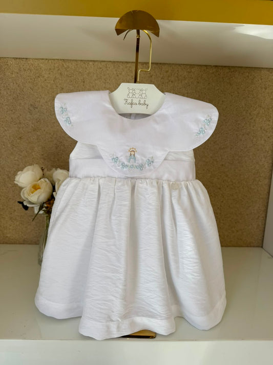 Vestido Batizado Nossa Senhora das Graças Sem Manga